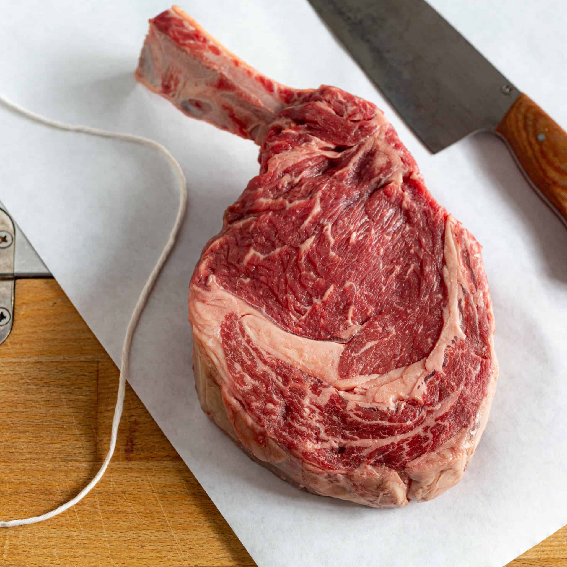 bone in rib eye steak