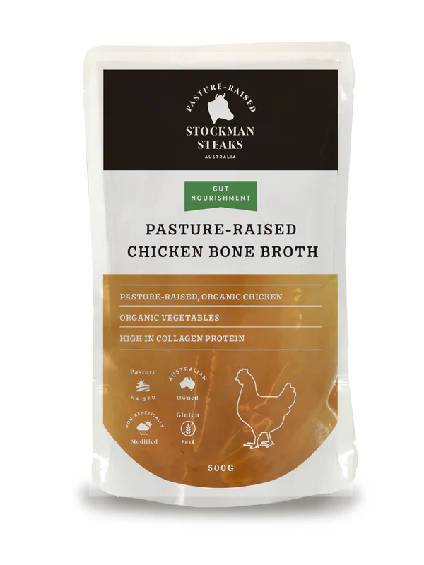 Box of 12 Chicken Bone Broths - Gut Nourishment 500ml (SAVE 10%)