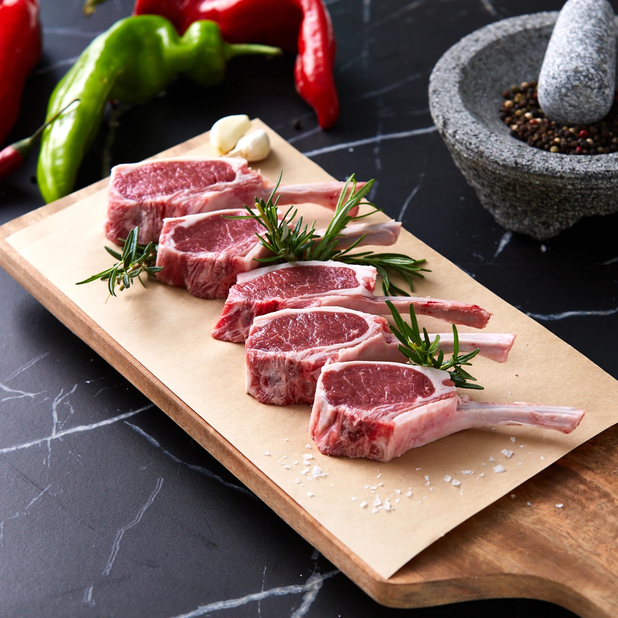 Lamb Cutlets $48.99 per kg.